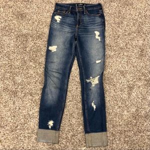 High Rise Super Skinny Vintage Stretch